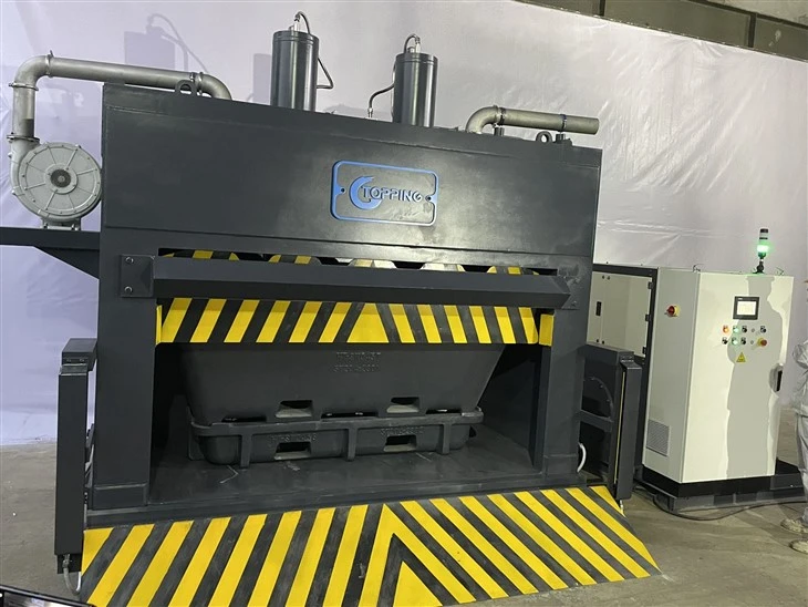 Masina de reciclare a gunoiului de aluminiu