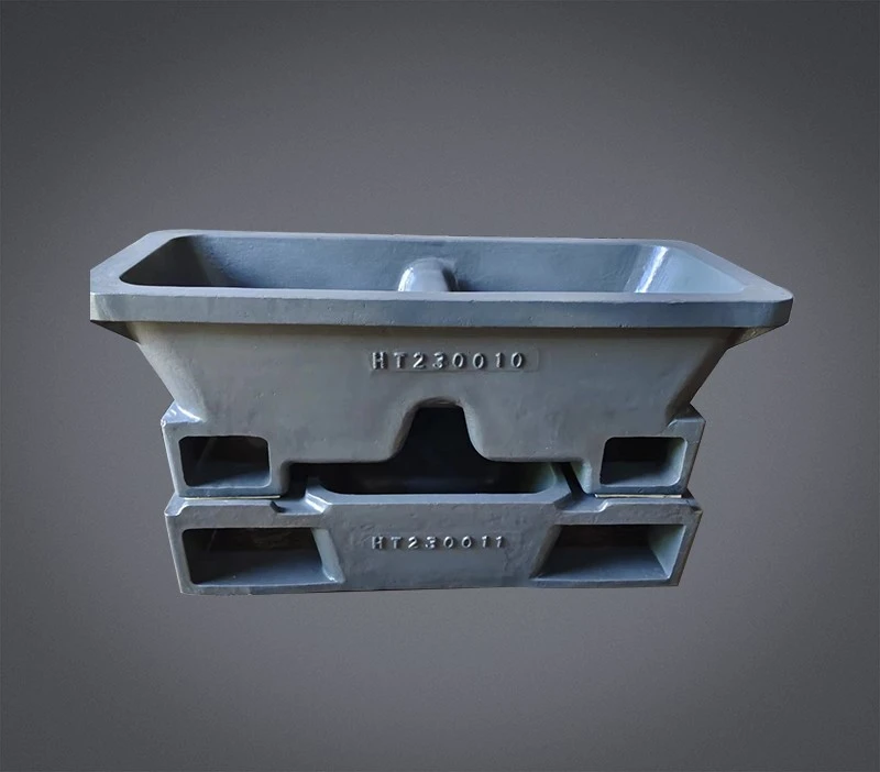 Drain and dross pan Drain and dross pan